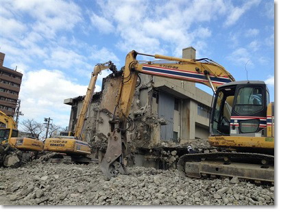 藤本重機,解体2